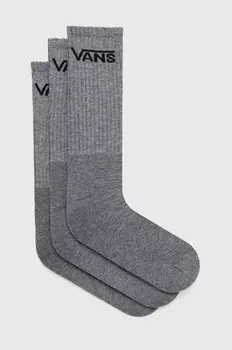 3 пары носков Vans, серый