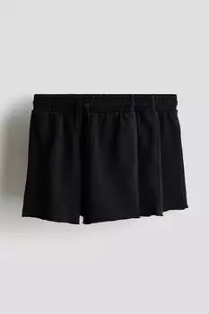 3 пары шорт H&M, черный