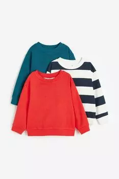 3 пары толстовок H&M, зеленый