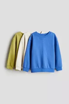 3 пары толстовок H&M, зеленый