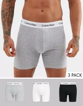 3 пары трусов-боксеров Calvin Klein