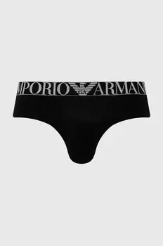 3 пары трусов Emporio Armani Underwear, черный