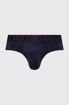 3 пары трусов Emporio Armani Underwear, темно-синий