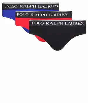 3 пары трусов Polo Ralph Lauren, черный