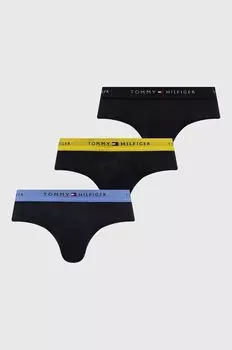 3 пары трусов Tommy Hilfiger, темно-синий