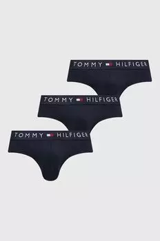 3 пары трусов Tommy Hilfiger, темно-синий