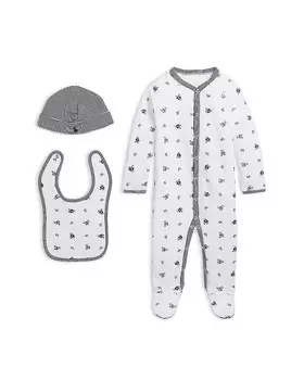 3 предмета Polo Ralph Lauren для мальчиков. Комплект комбинезона Polo Bear — для малышей, белый