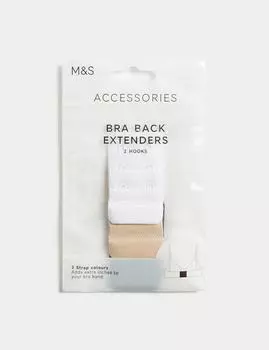 3 шт. 2 крючка-удлинителя для бюстгальтера Marks & Spencer, разноцветный