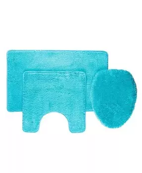 3 шт. Комплект ковров Флоренция Popular Bath, синий