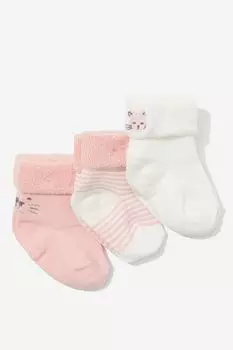 3 шт. махровых детских носков Cotton On