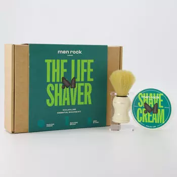 3 шт. Набор для бритья Life Shaver Lime (17,99 евро/шт.) Men Rock