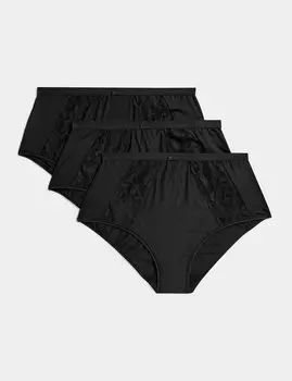 3 шт. полных трусов Wildblooms Marks & Spencer