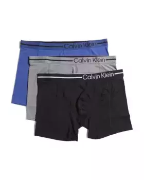 3 шт. Renew боксеры Calvin Klein, синий