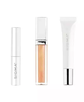 3 шт. Трио для ухода за губами Sigma Beauty
