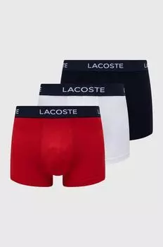 3 штуки боксеров Lacoste, мультиколор