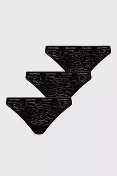 3 штуки трусов Calvin Klein Underwear, черный