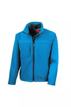 3-слойная куртка Softshell Premium (водонепроницаемая, ветрозащитная и дышащая) Result, синий