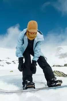 3-слойная куртка StormMove H&amp;M, светло-синий