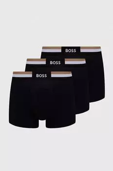 3 упаковки боксеров Boss, черный