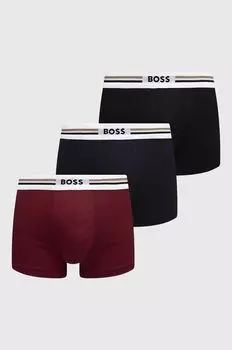 3 упаковки боксеров Boss, гранат