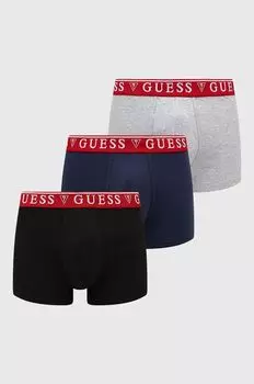 3 упаковки боксеров Guess, серый