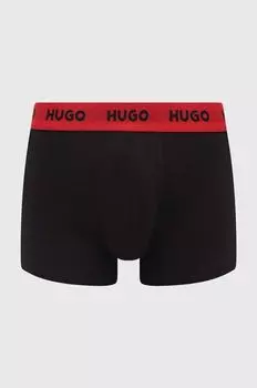 3 упаковки боксеров Hugo, черный