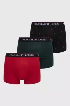 3 упаковки боксеров Polo Ralph Lauren, черный