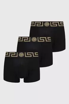 3 упаковки боксеров Versace, черный