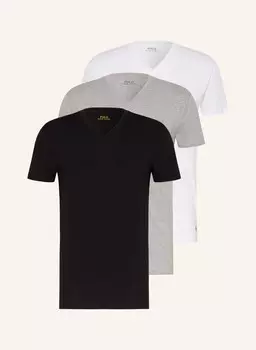 3 упаковки футболок Polo Ralph Lauren, черный