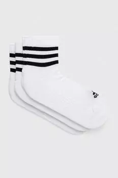 3 упаковки носков adidas, белый