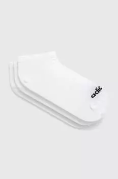3 упаковки носков adidas, белый