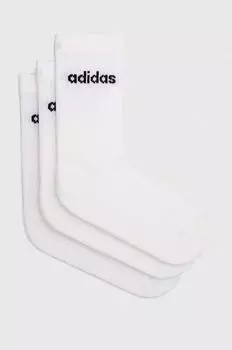 3 упаковки носков adidas, белый