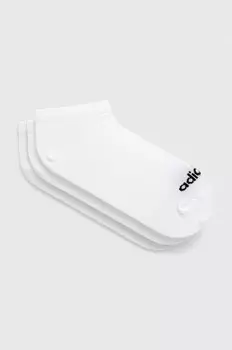 3 упаковки носков adidas, белый