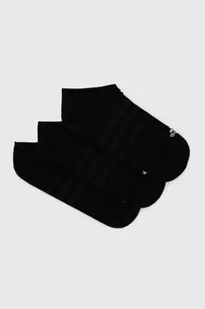 3 упаковки носков adidas, черный