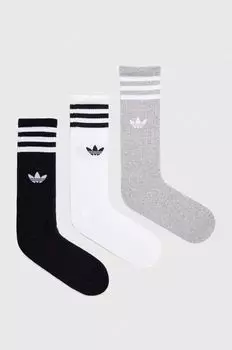 3 упаковки носков adidas Originals, белый