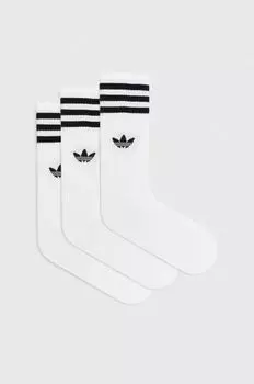 3 упаковки носков adidas Originals, белый