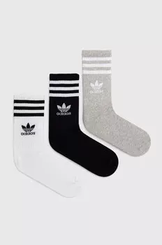3 упаковки носков adidas Originals, белый