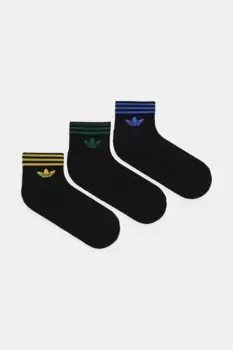 3 упаковки носков adidas Originals, черный