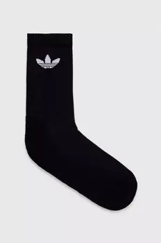 3 упаковки носков adidas Originals, черный
