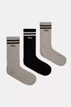 3 упаковки носков Fila, черный