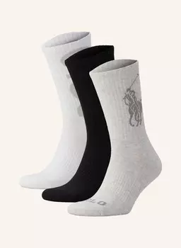 3 упаковки носков Polo Ralph Lauren, мультиколор