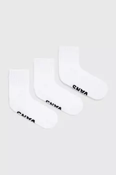 3 упаковки носков Vans, белый