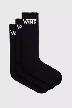 3 упаковки носков Vans, черный