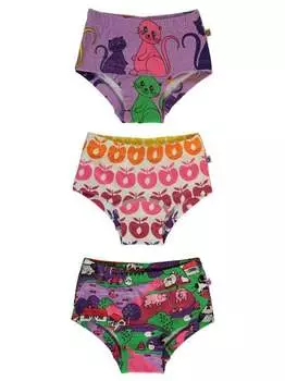 3 упаковки трусов Smfolk, фиолетовый