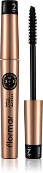 3 в 1 питательная тушь для ресниц flormar Triple Action Mascara, 8 ml