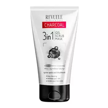 3 в 1 уголь Mascarilla Exfoliante Revuele, 150 ml