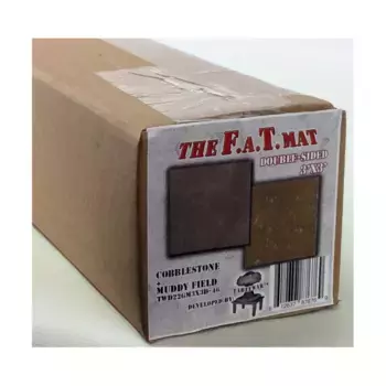 3 x 3 фута — двухстороннее грязное поле из булыжника, F.A.T. Mats - 3' x 3' (Tablewar)