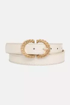 3БЕЛЫЙ пояс Morgan, бежевый