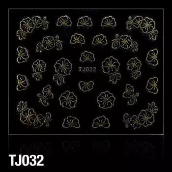 3D наклейки - Цветы Tj032 Часть, Molly Lac