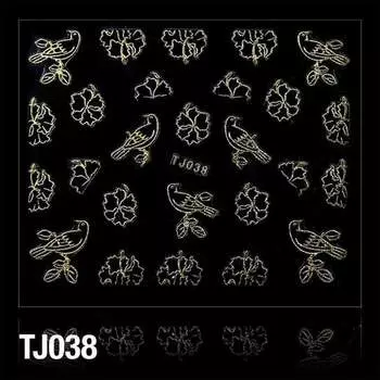 3D наклейки - Цветы Tj038 Часть, Molly Lac